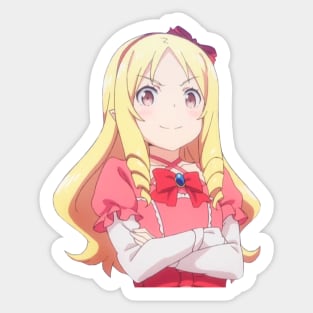 Elf Yamada Smug Sticker